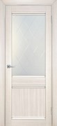 Межкомнатная дверь Profil 2MXU Эш Вайт Мателюкс со стеклом