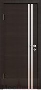 Дверь звукоизоляционная Rw 31dB Prima M906 Венге с алюминиевой кромкой и автопорогом