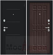 Входная дверь ML-1 Черный бархат / Венге