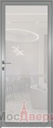 Алюминиевая дверь AG Loft 701 Argente RAL 9006 Matelux