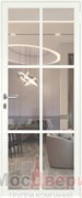 Алюминиевая дверь AG Loft 703 Bianco RAL 9016 Transparent