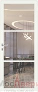 Алюминиевая дверь AG Loft 708 Bianco RAL 9016 Transparent