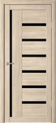 Межкомнатная дверь Profil 2.63GM Эшвайт LACOBEL Черный лак со стеклом
