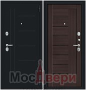 Входная дверь PF-1 Черный бархат / Венге