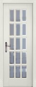 Межкомнатная дверь Астон-D Дуб Серый со стеклом