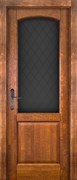 Межкомнатная дверь Ричмонд Американский орех со стеклом