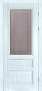 Межкомнатная дверь Оксфорд-O Циан со стеклом