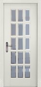 Дверь межкомнатная Астон-O Дуб Серый со стеклом