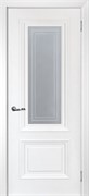 Межкомнатная дверь Эмаль Albinia Intenso Bianco со стеклом