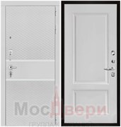 Входная дверь Agnes Белый шелк / White Soft с магнитным уплотнителем