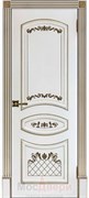 Дверь на заказ Эмаль Aurelia Grand Bianco patina Oro высота 2300 мм глухая