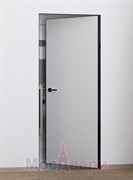 Скрытая дверь Profil Invisible Black Reverse Grand, высота 2300 мм, кромка алюминиевая черная