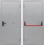 Противопожарная дверь металлическая EI 60 FPS с системой открывания Антипаника (push-bar)