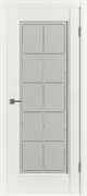Межкомнатная дверь Profil 100DU Крем со стеклом