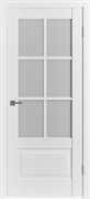 Межкомнатная дверь Profil 103DU Аляска Английская решетка со стеклом