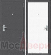 Металлическая входная дверь SG-5 Антик серебро / Белоснежный