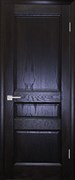 Межкомнатная дверь Монтре Дуб Нуар темная глухая