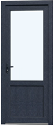 Пластиковая дверь межкомнатная RX-LG/P серая