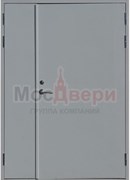 Противопожарная дверь металлическая полуторная EI 60 FPS/M12 RAL 7035 Light Grey