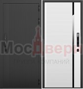 Входная дверь Libra Smart Нуар / Аляска 1V