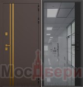Входная дверь Phoenix Шоко / Нуар Зеркало 2