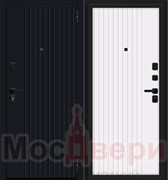 Входная дверь GF/SB-32 Черный / Белый