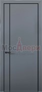 Межкомнатная дверь с шумоизоляцией Rw 28-30dB Silent EU 44NE Антрацит Black Edition