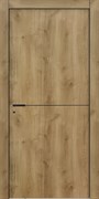 Межкомнатная дверь Profil 12VN ABS Дуб натуральный Black Edition