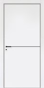Межкомнатная дверь Profil 12VN ABS Белый матовый Black Edition