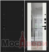 Входная дверь OP/Z-2 Темно серый / Белый Зеркало