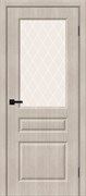 Межкомнатная дверь SK-15 Капучино Квадро сатинато