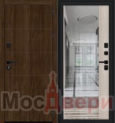 Входная дверь GL/SB-3 Орех натуральный / Капучино