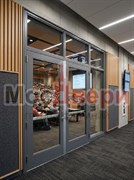 Шумоизоляционная перегородка AG Унико с двойным остеклением для лектория