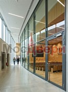 Светопрозрачная перегородка AG Унико с безопасным стеклом для аудиторий