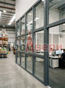 Стационарная перегородка AG Логистика DF-13 с двойным заполнением для даркстора