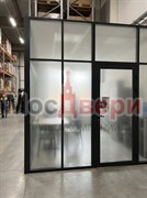 Матовая стационарная перегородка AG Логистика FU/M-8 для фулфилмент-центра