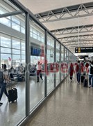 Стационарная перегородка AG Авиа для терминалов аэропорта