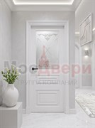 Межкомнатная дверь Прованс-3 Бланк Сатинато