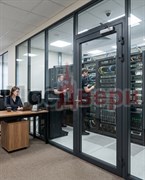 Шумоизоляционная перегородка AG Юнит DFS-8 с двойным остеклением для серверной