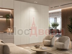 Скрытая дверь со стеновыми панелями Пандора Инвизибл BS7792 Агат