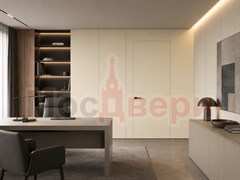 Скрытая дверь со стеновыми панелями Пандора Инвизибл BS7792 Магнолия