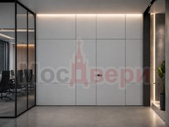 Скрытая дверь со стеновыми панелями Пандора Инвизибл BS7792 Манхэттен