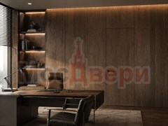 Скрытая дверь со стеновыми панелями Пандора Инвизибл BT7792 Античный дуб