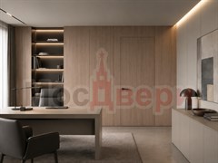 Скрытая дверь со стеновыми панелями Пандора Инвизибл BT7792 Орех светлый