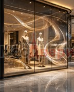 LED-плёнка Мезон Бутик BTQ-84L для витрины бутика одежды