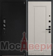 Входная дверь Либра Смарт Антискрэтч Нуар / Латте 1F