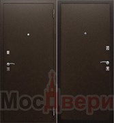 Входная дверь Базис Антик медный / Антик медный