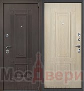 Входная дверь Гранит Шоко / Крем