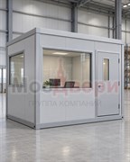 Шумозащитная кабина оператора из алюминиевого профиля