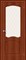 Межкомнатная дверь A-2 Итальянский орех Квадро сатинато - фото 40545